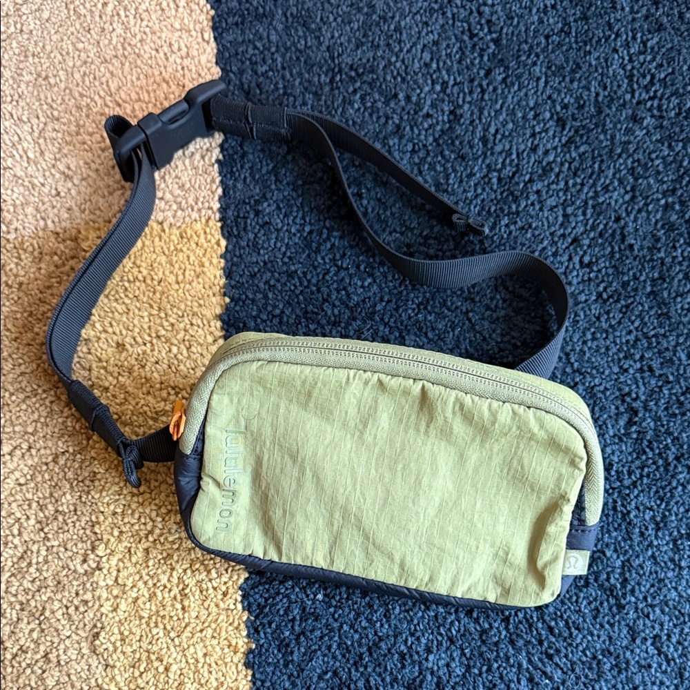 Stylish Green lululemon mini belt Bag